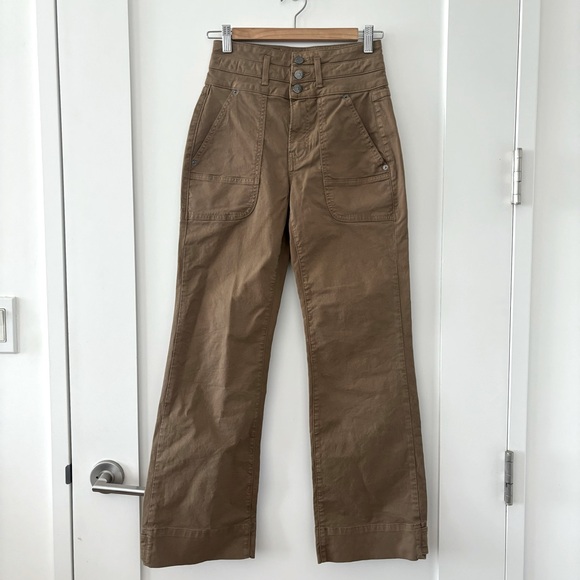 Veronica Beard Marley High Rise Convertible Pants Size 24 NWT - Picture 5 of 12